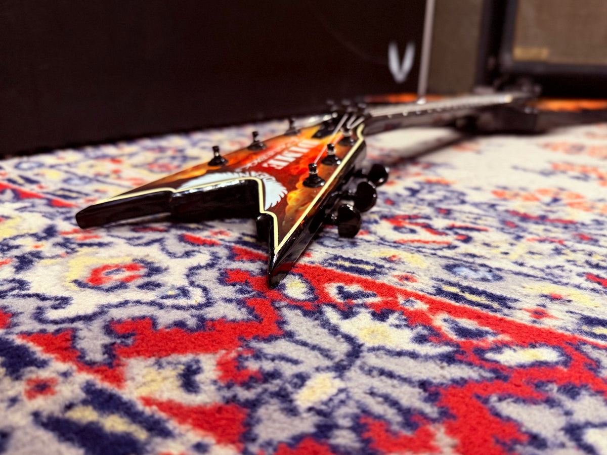 2006 Dean Dimebag Darrel Signature Razorback Explosion