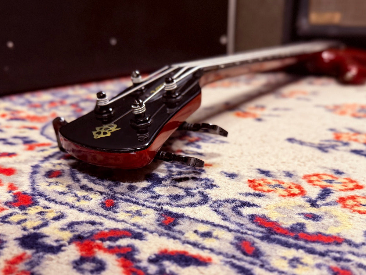 1988 Spector NS-2A w/ EMGs - Made In Korea - Trans Cherry Sunburst