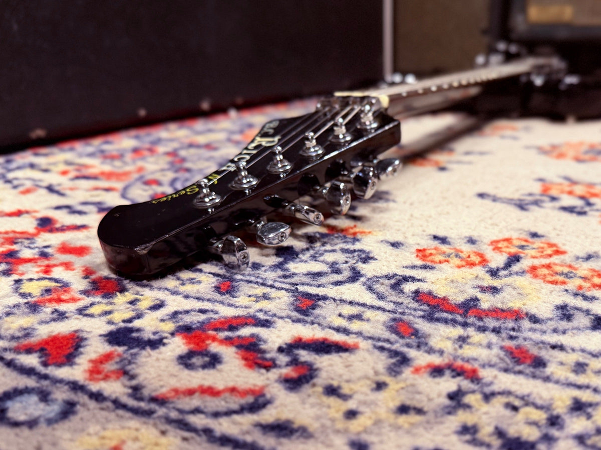 1985 B.C. Rich Mockingbird N.J. Series - Made In Japan - Black w/ Kahler