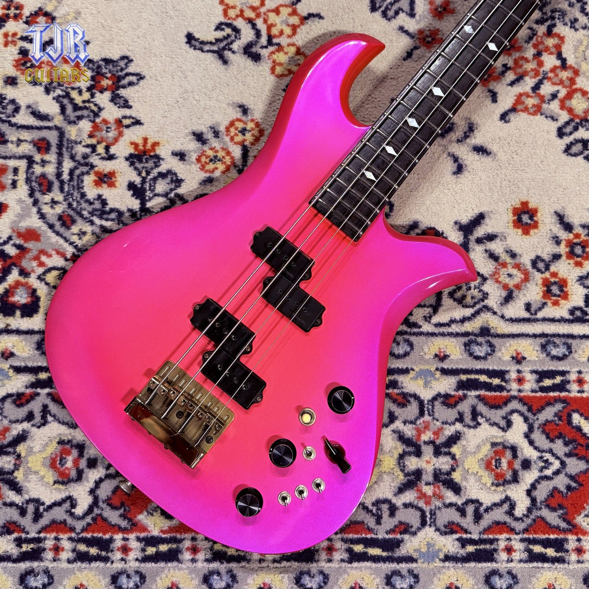 1985 B.C. Rich Eagle Bass USA - Ultraviolet Sunburst w/ OHSC