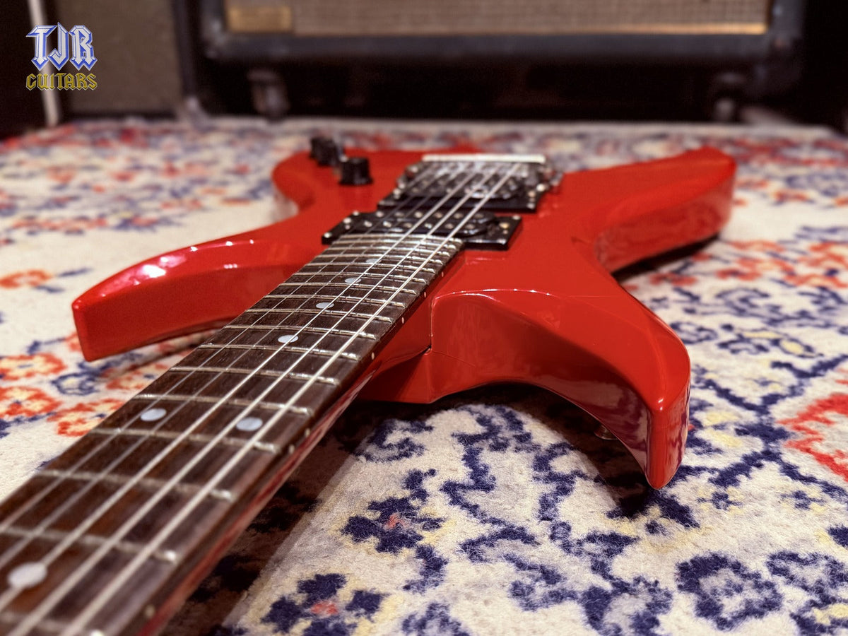 1984 B.C. Rich N.J. Series Bich - Made In Japan - Blood Red w/ OHSC