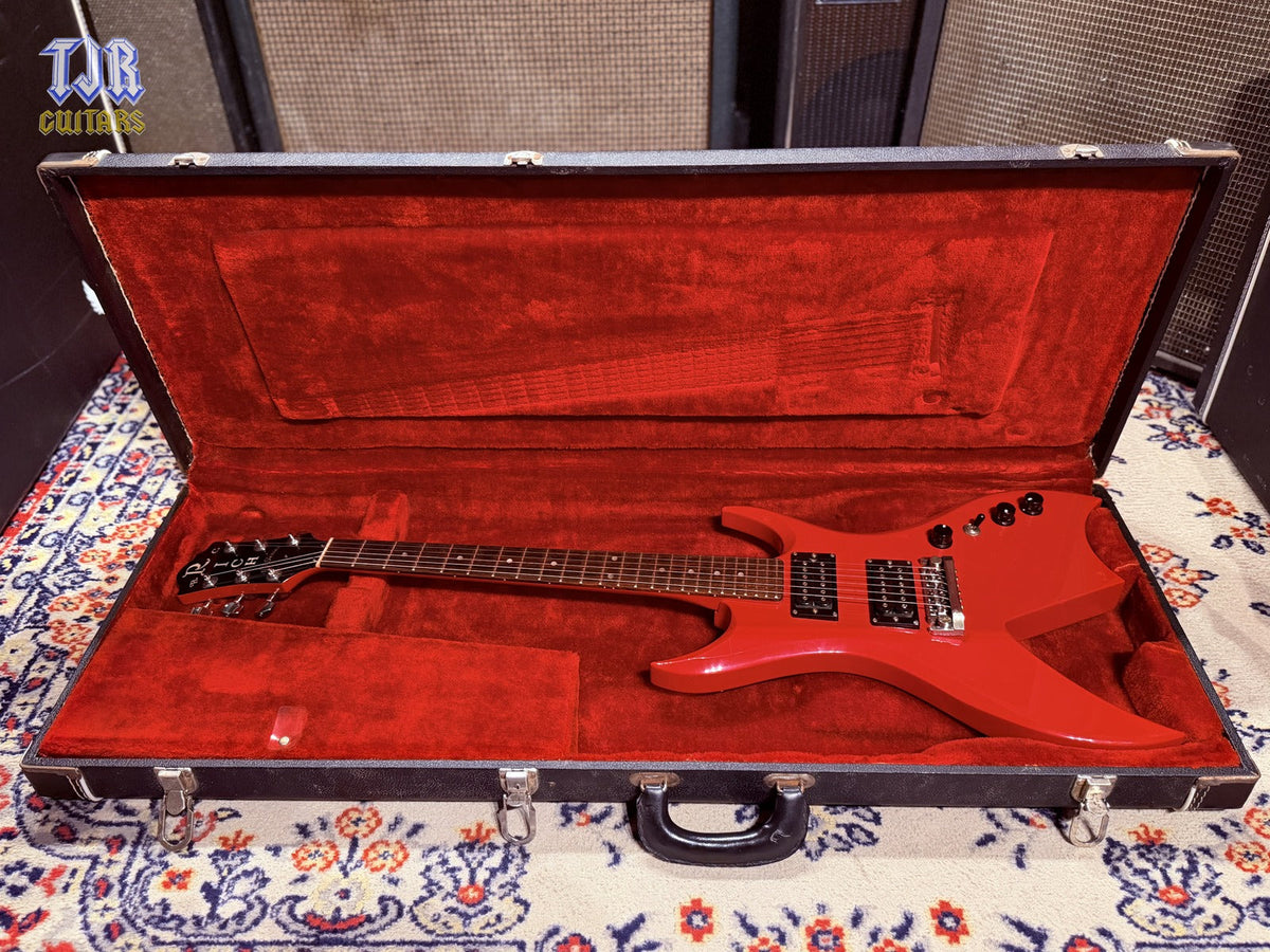1984 B.C. Rich N.J. Series Bich - Made In Japan - Blood Red w/ OHSC