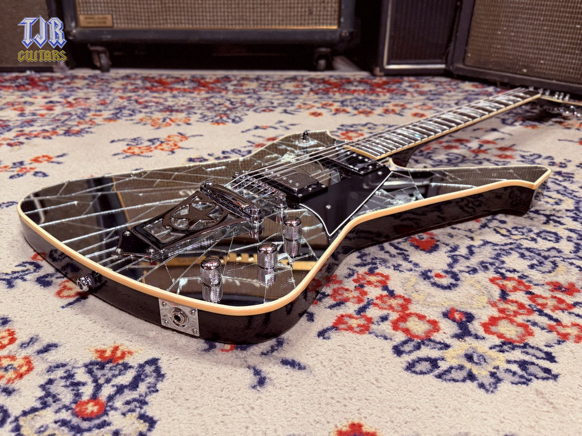 2010 Washburn Paul Stanley Signature PS-1800CM Cracked Mirror
