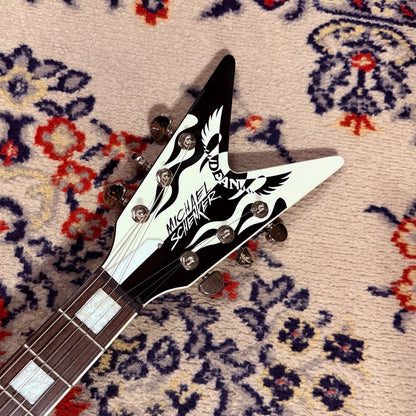 2009 Dean Michael Schenker Signature Custom Flames Flying V w/ OHSC