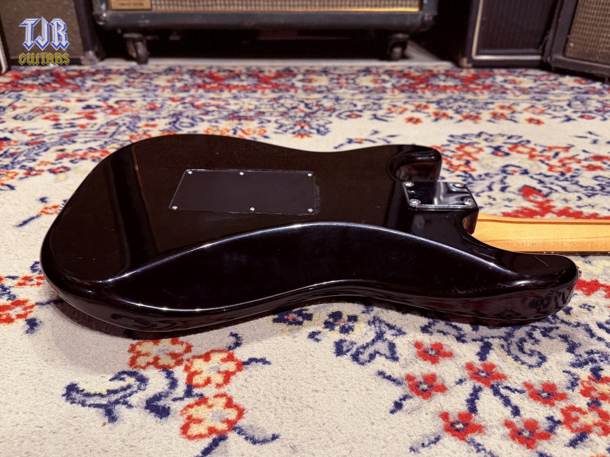 1985 Fender ST-562 Contemporary Stratocaster w/ Kahler 2300 Series Tremolo - Made In Japan - Black - Case Included