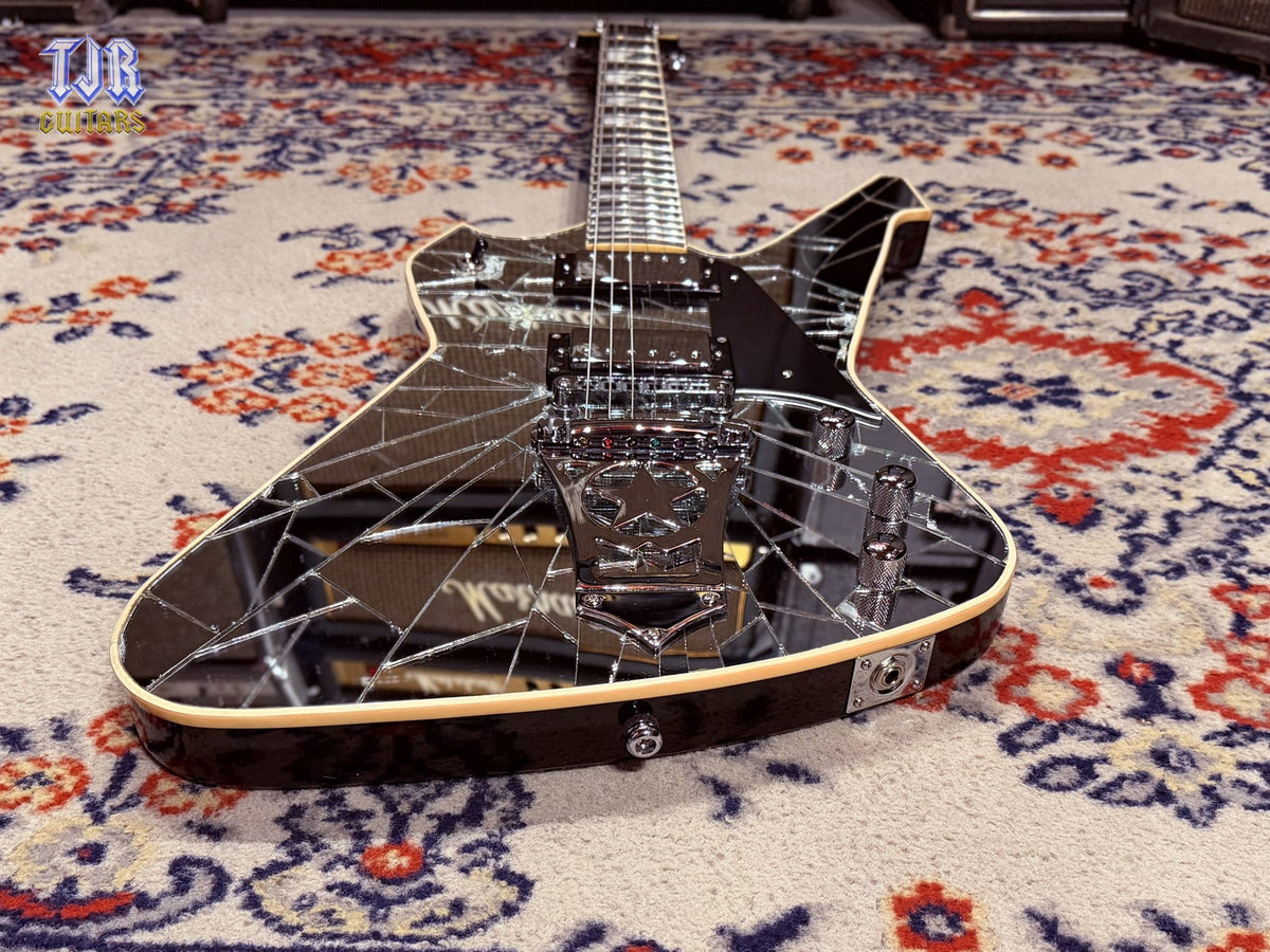 2010 Washburn Paul Stanley Signature PS-1800CM Cracked Mirror