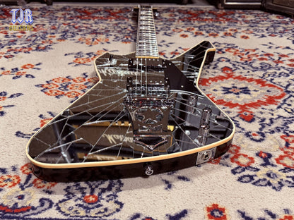 2010 Washburn Paul Stanley Signature PS-1800CM Cracked Mirror