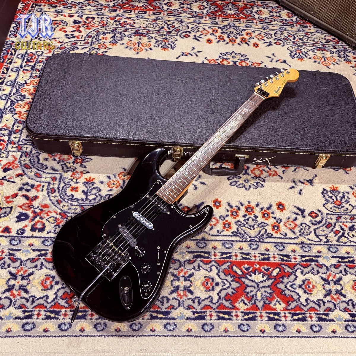 1985 Fender ST-562 Contemporary Stratocaster w/ Kahler 2300 Series Tremolo - Made In Japan - Black - Case Included