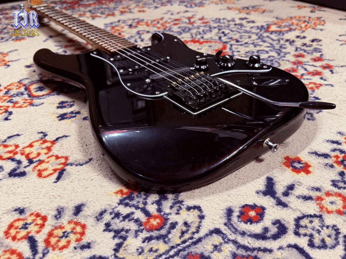 1985 Fender ST-562 Contemporary Stratocaster w/ Kahler 2300 Series Tremolo - Made In Japan - Black - Case Included