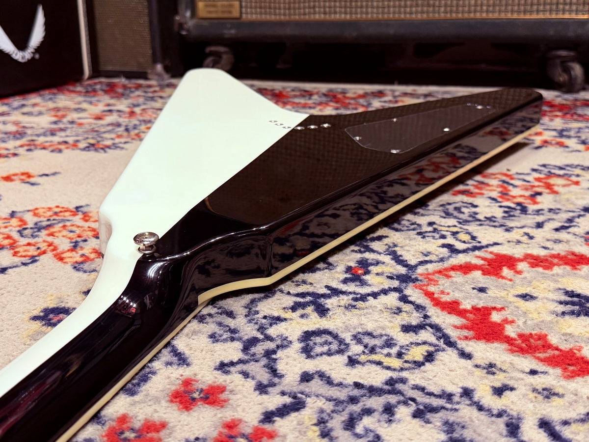 2009 Dean Michael Schenker Signature Custom Flames Flying V w/ OHSC
