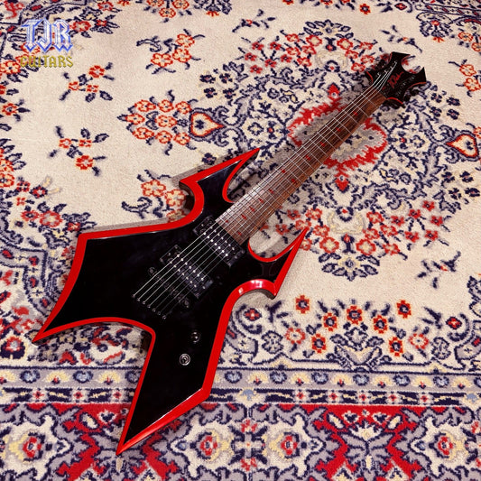 2011 B.C. Rich MK3 Warbeast 7-String - Black w/ Red Bevel
