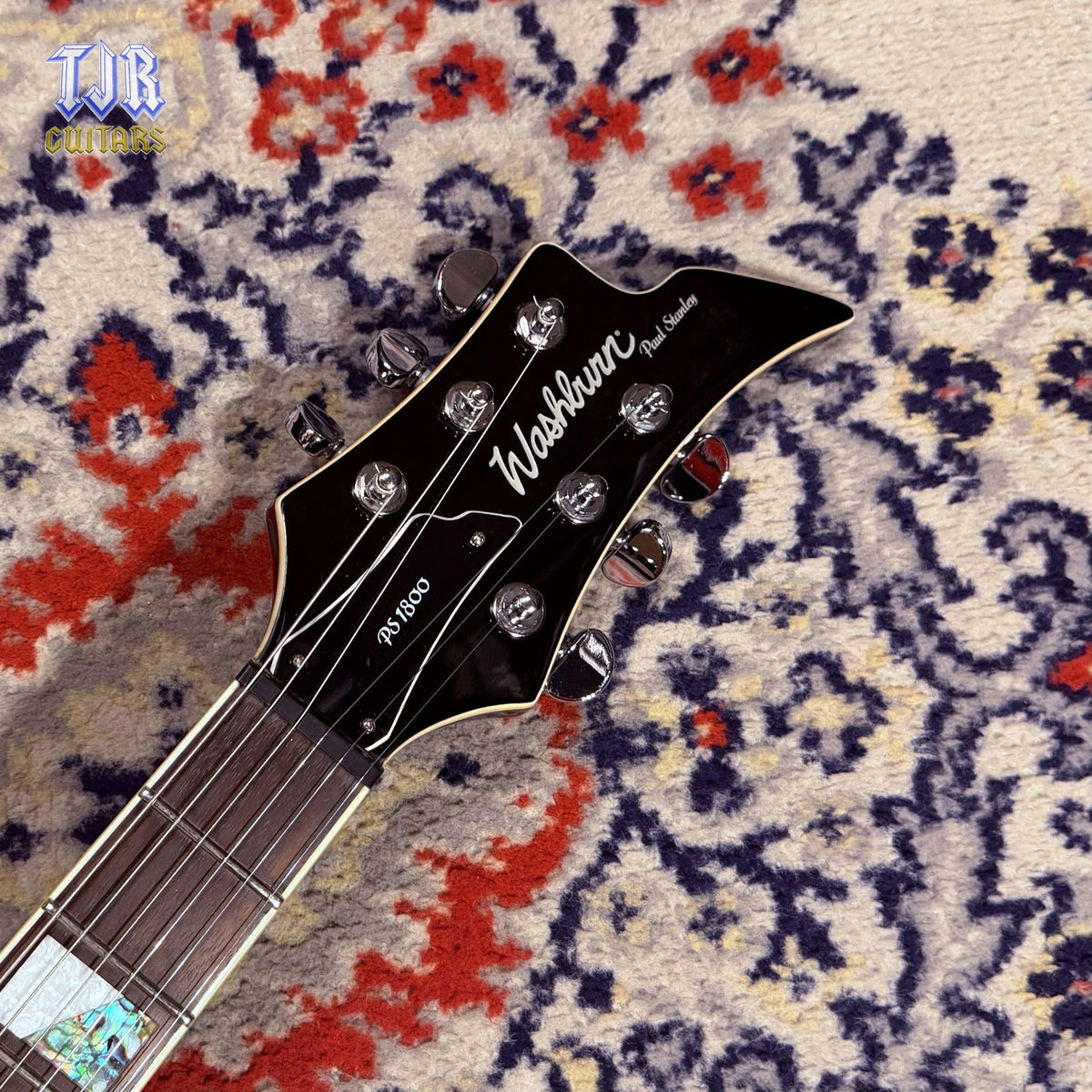 2010 Washburn Paul Stanley Signature PS-1800CM Cracked Mirror
