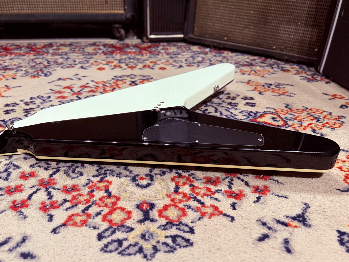 2009 Dean Michael Schenker Signature Custom Flames Flying V w/ OHSC