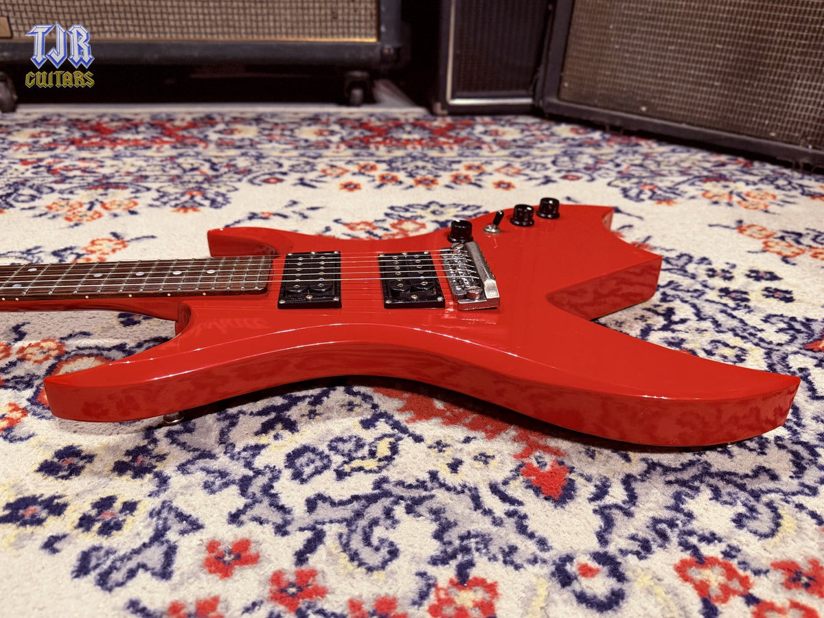 1984 B.C. Rich N.J. Series Bich - Made In Japan - Blood Red w/ OHSC