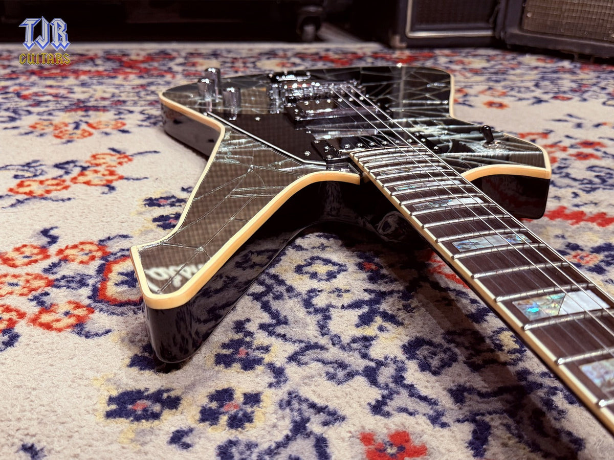 2010 Washburn Paul Stanley Signature PS-1800CM Cracked Mirror