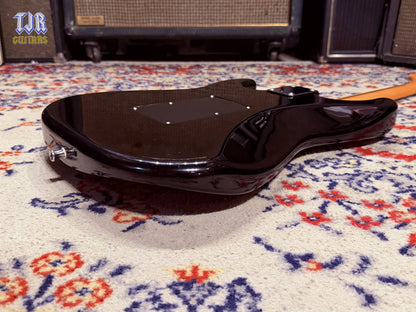 1985 Fender ST-562 Contemporary Stratocaster w/ Kahler 2300 Series Tremolo - Made In Japan - Black - Case Included