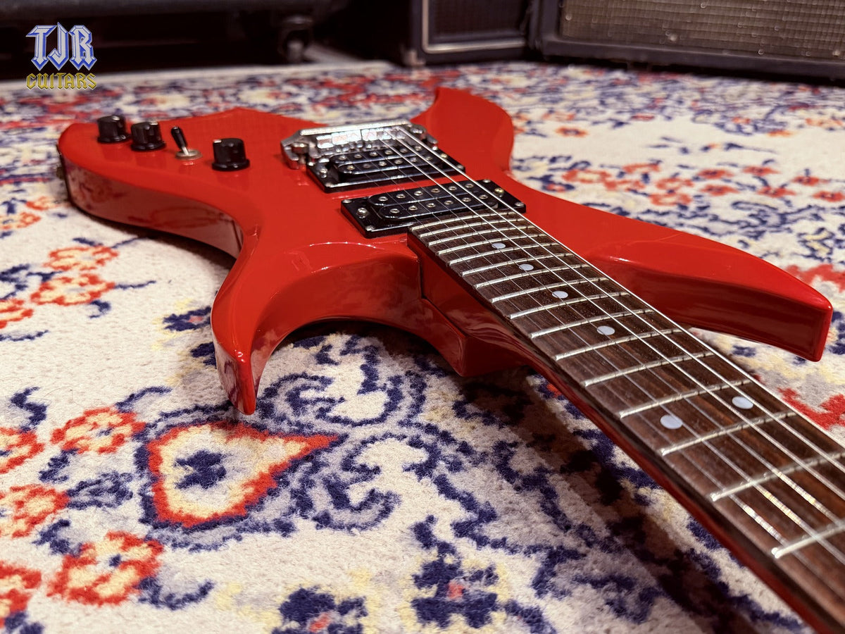 1984 B.C. Rich N.J. Series Bich - Made In Japan - Blood Red w/ OHSC