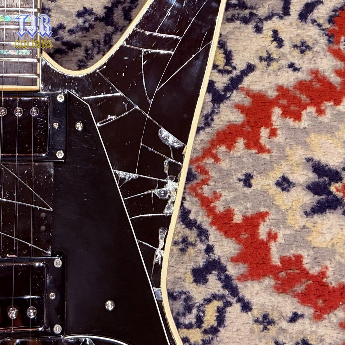 2010 Washburn Paul Stanley Signature PS-1800CM Cracked Mirror