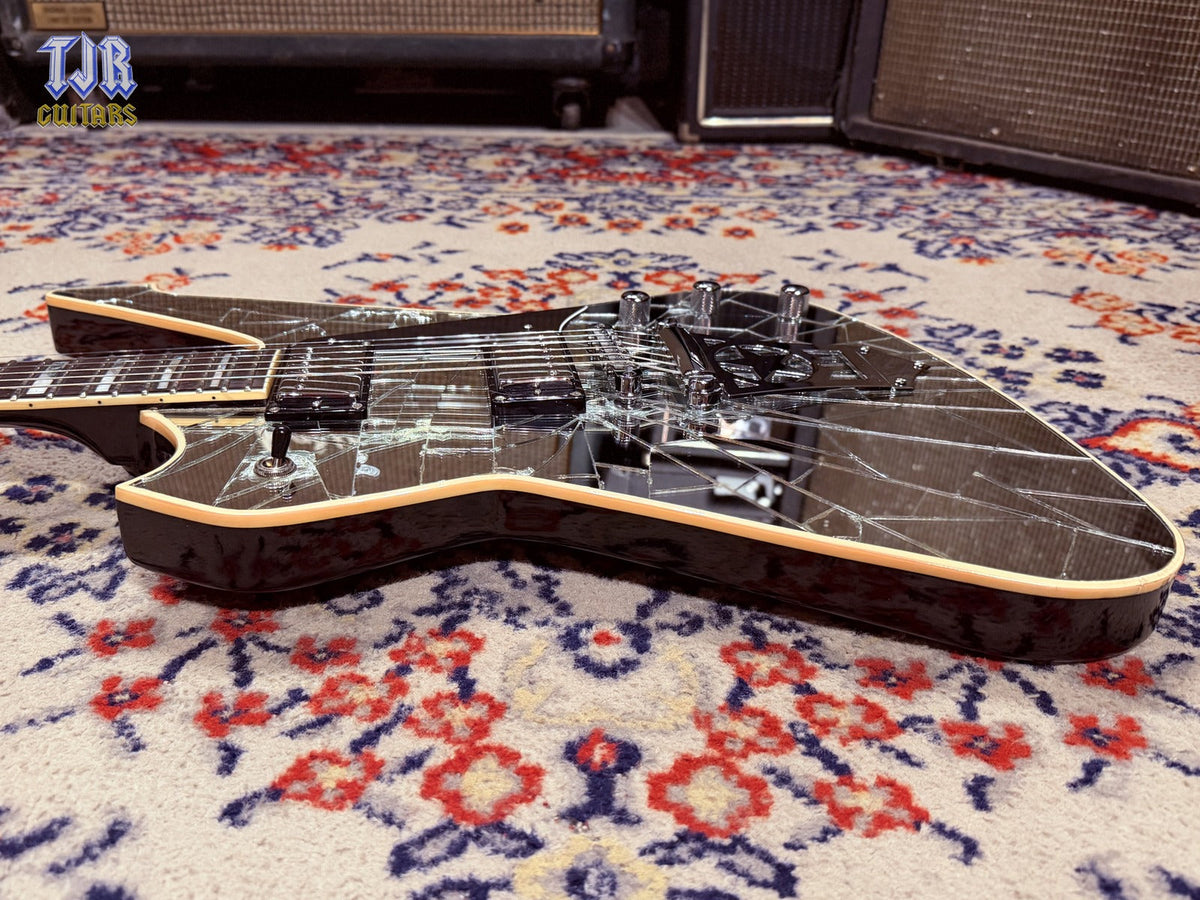 2010 Washburn Paul Stanley Signature PS-1800CM Cracked Mirror