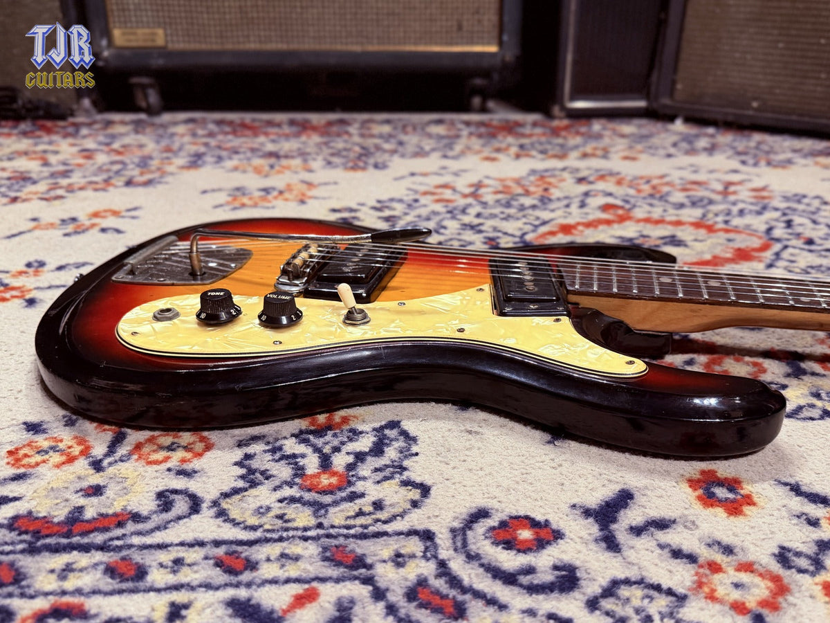 1970 Aria Diamond 1702T (Univox Hi-Flier Phase II) - Kurt Cobain - Sunburst