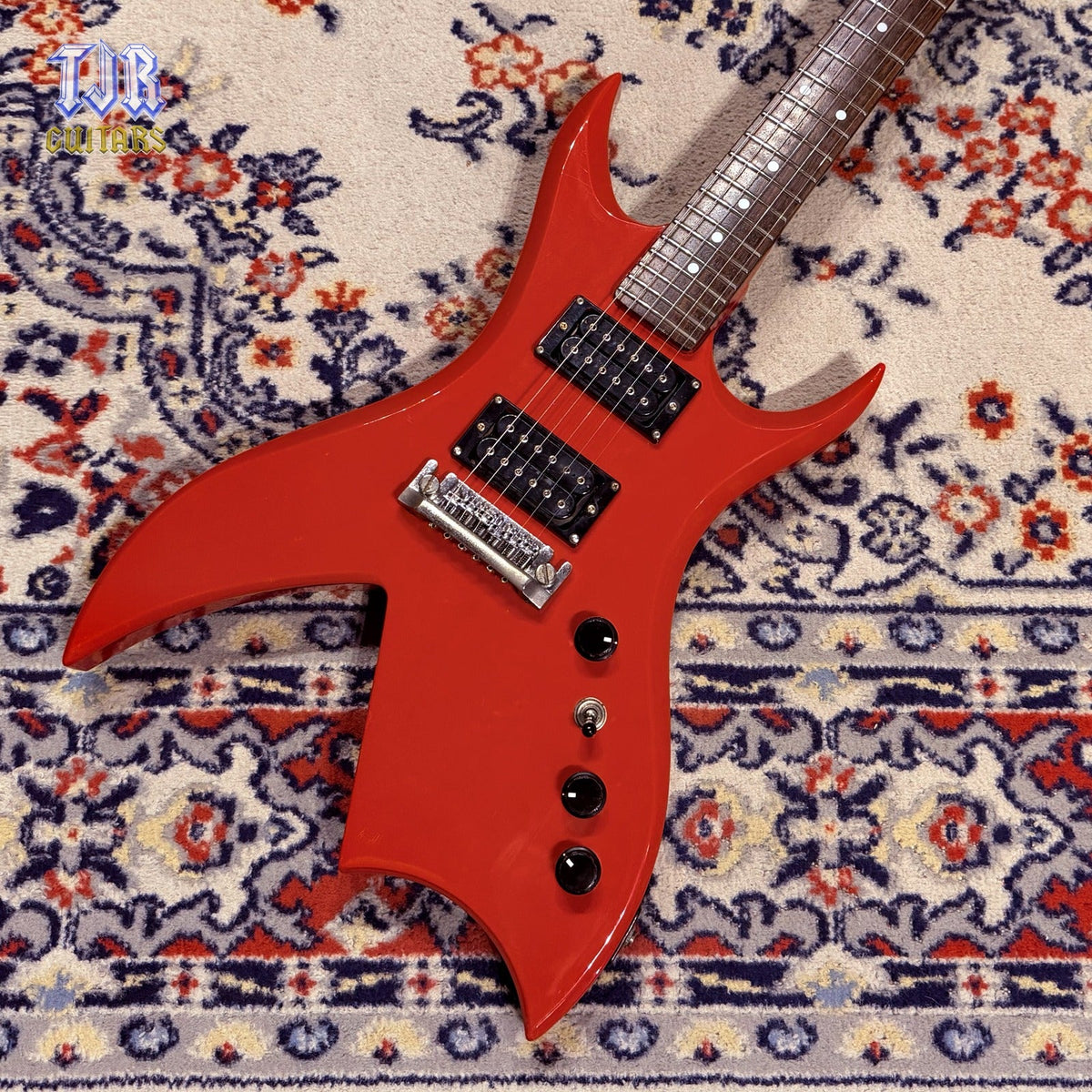 1984 B.C. Rich N.J. Series Bich - Made In Japan - Blood Red w/ OHSC