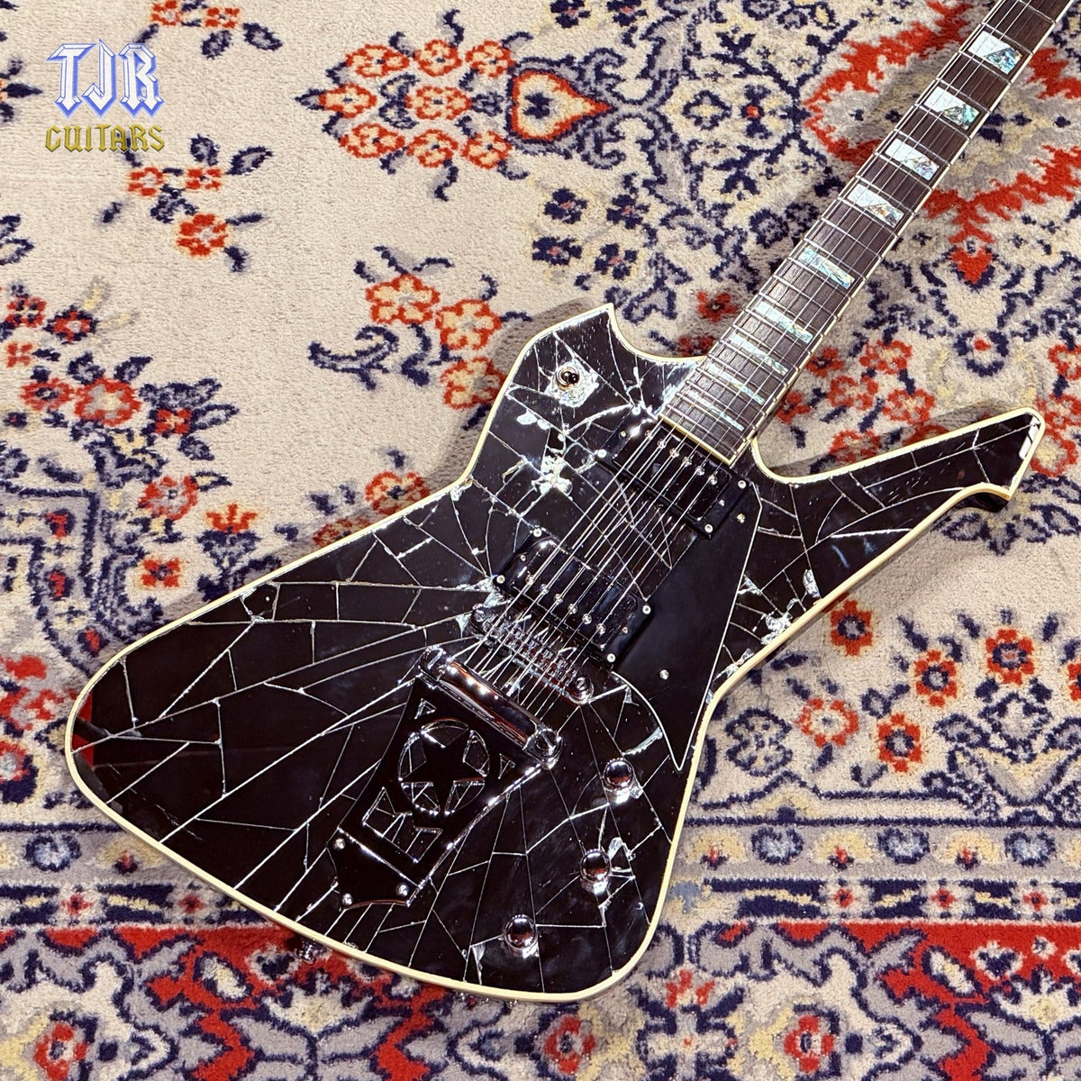 2010 Washburn Paul Stanley Signature PS-1800CM Cracked Mirror