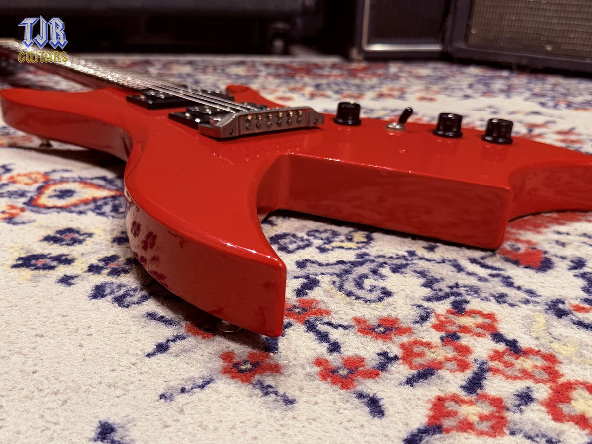 1984 B.C. Rich N.J. Series Bich - Made In Japan - Blood Red w/ OHSC