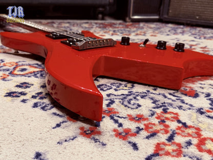 1984 B.C. Rich N.J. Series Bich - Made In Japan - Blood Red w/ OHSC