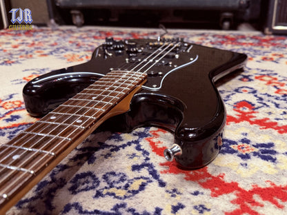 1985 Fender ST-562 Contemporary Stratocaster w/ Kahler 2300 Series Tremolo - Made In Japan - Black - Case Included