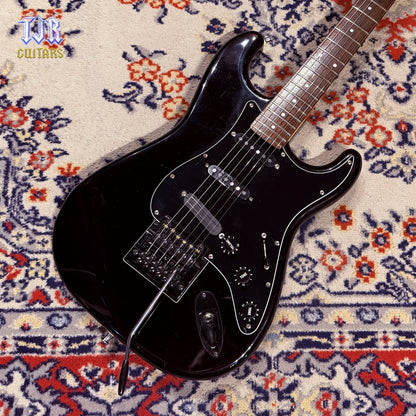 1985 Fender ST-562 Contemporary Stratocaster w/ Kahler 2300 Series Tremolo - Made In Japan - Black - Case Included