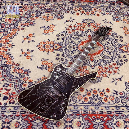 2010 Washburn Paul Stanley Signature PS-1800CM Cracked Mirror