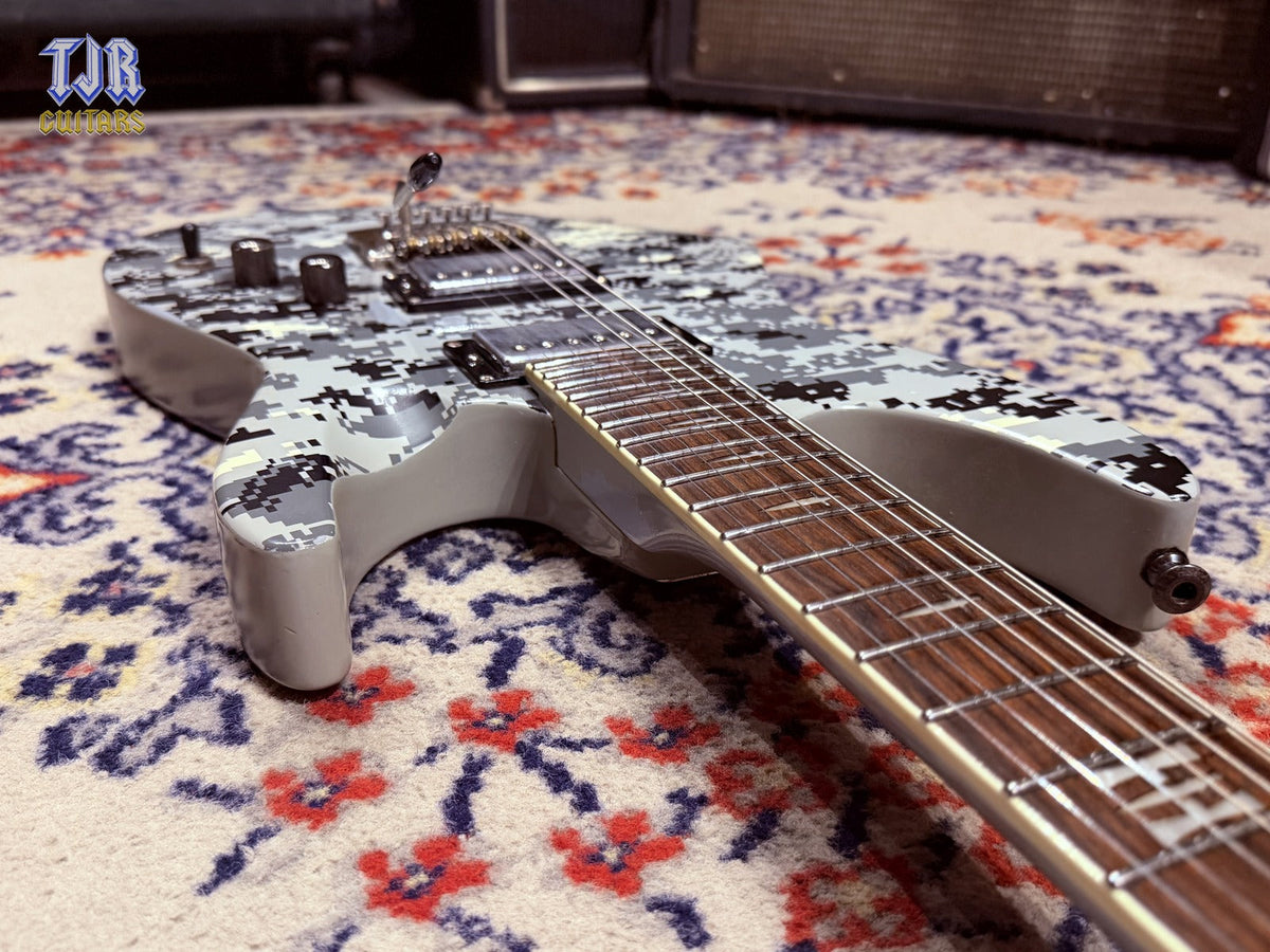 2007 ESP LTD JH-200DC Digi Camo Jeff Hanneman Signature Series